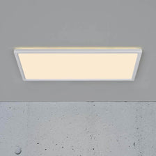 Harlow Smart LED Decken Panel RGB, flaches rechteckiges Nordlux Deckenpanel mit warmweißem Licht und Gegenlichteffekt