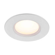 LED Einbaustrahler Tiaki 2700K/4000K IP65 Weiß, runder Nordlux Einbaustrahler mit dezentem Design für die Decke