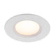 LED Einbaustrahler Tiaki 2700K/4000K IP65 Weiß - runder Einbauspot mit Moodmaker™-Funktionalität in Weiß.