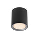 Moderne Landon Smart Long LED Deckenleuchte in Schwarz, dimmbar mit CCT 2700-6500K, IP44 spritzwassergeschützt.