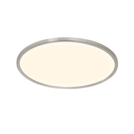 Plafonnier Oja 29 LED 3000K-4000K au design ovale et à la lumière neutre.