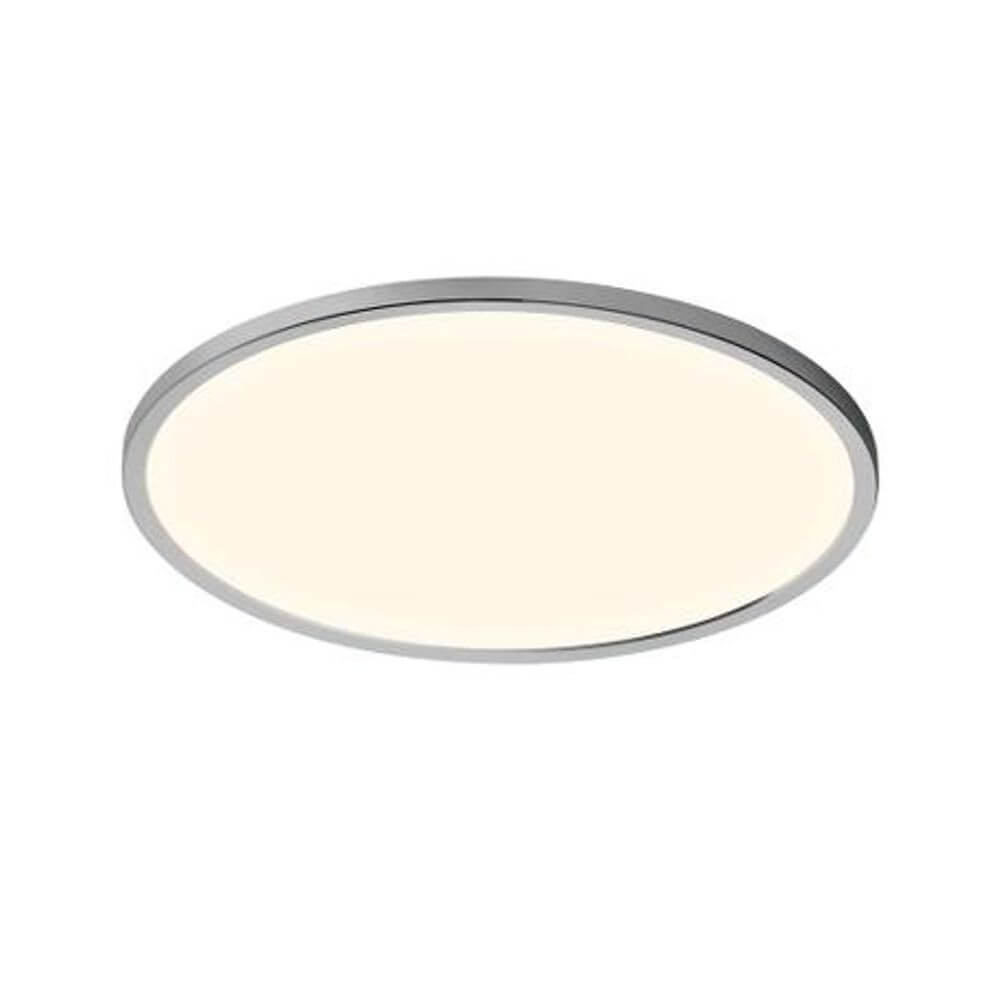 Oja 29 LED-Deckenleuchte IP54 3000K-4000K mit modernem, flachem Design in Weiß