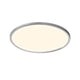 Oja 29 LED-Deckenleuchte IP54 3000K-4000K mit modernem, flachem Design in Weiß