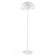 Stehlampe Ellen Weiß mit modernem skandinavischen Design, runder Schirm und schickem, leichtem Rahmen.