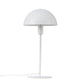 Tischlampe Ellen Weiß mit minimalistischem skandinavischen Design und elegantem, modernem Schirm.