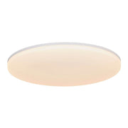 Vic LED Deckenleuchte in ovaler Form, bietet warmes, sanftes Licht für jeden Raum.