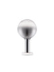 Nostos LED Tischleuchte Ø 20cm 3000K, moderne Tischlampe mit elegantem Design in Metall und Glas.