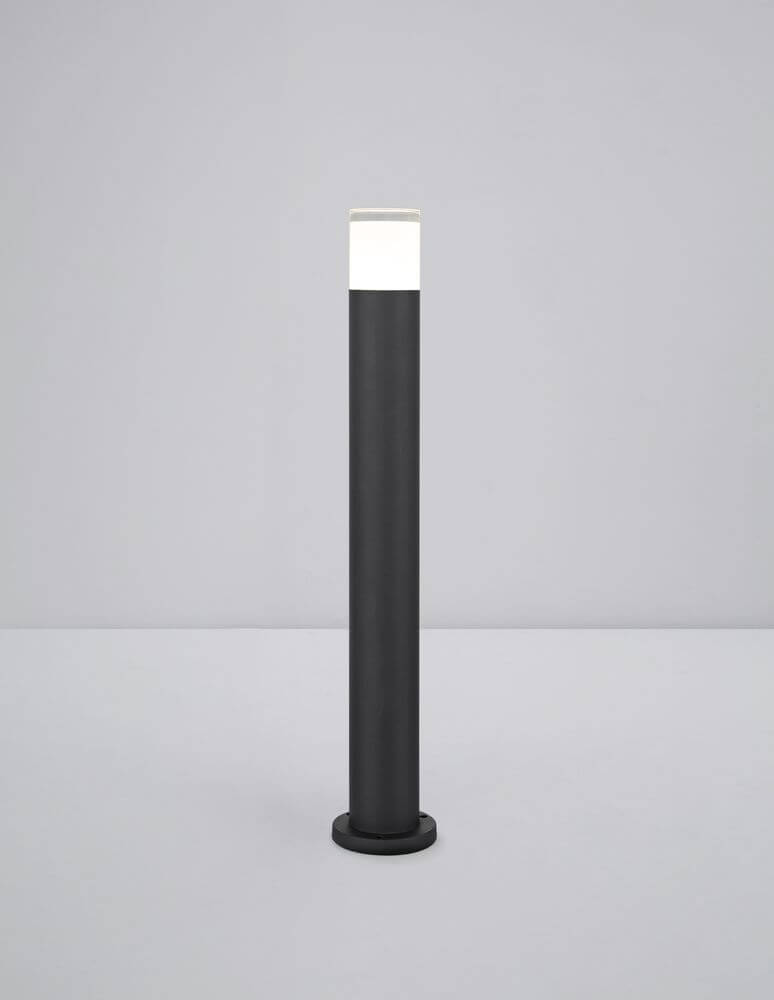 Noten LED Außenwegeleuchte 3000K Schwarz IP65 auf einem neutralen Hintergrund.