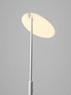 Notos LED Stehlampe Ø 27cm 3000K in schwarzem schlankem Design, warme 3000K Beleuchtung, elegante Stehleuchte für Wohnzimmer