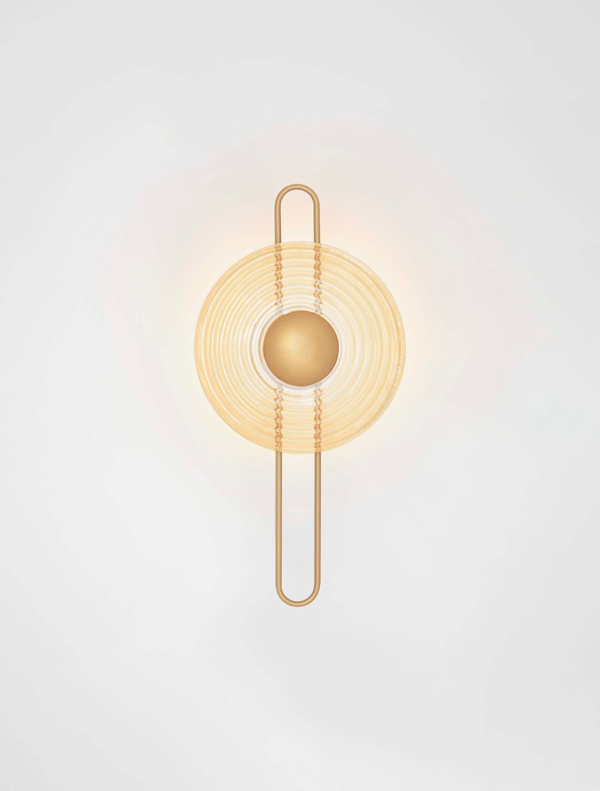 Nous Wandleuchte Ø 30cm 3000K Gold (4)