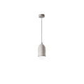 Pendelleuchte ALANZO von Nova Luce aus Beton in Grau für Ess- und Wohnzimmer, modern und schick.