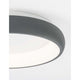 Albi LED Deckenleuchte Dimmbar mit elegantem, modernem Design in Schwarz und strahlendem Licht.