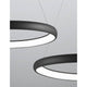 Albi LED Hängeleuchte Dimmbar: moderne Pendelleuchte mit dimmbaren LED-Ringen in elegantem Design.