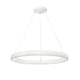 Albi LED Hängeleuchte Dimmbar, moderne Pendelleuchte mit schlichtem Design und dimmbarer Funktion.