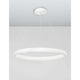Albi LED Hängeleuchte Dimmbar in modernem, schlichtem Design mit angenehmer Beleuchtung.