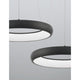 Albi LED Hängeleuchte Dimmbar, moderne Pendelleuchten in Schwarz, dimmbar, Energieeffizient.