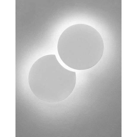 Anzio LED Wandleuchte Ø 15cm in modernem Design mit warmweißem Licht, ideal für stimmungsvolle Wandbeleuchtung.