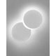 Anzio LED Wandleuchte Ø 15cm in modernem Design mit warmweißem Licht, ideal für stimmungsvolle Wandbeleuchtung.