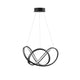 Apus LED Hängelampe Geschwungen mit modernem, minimalistischem Design aus Aluminium und Acryl