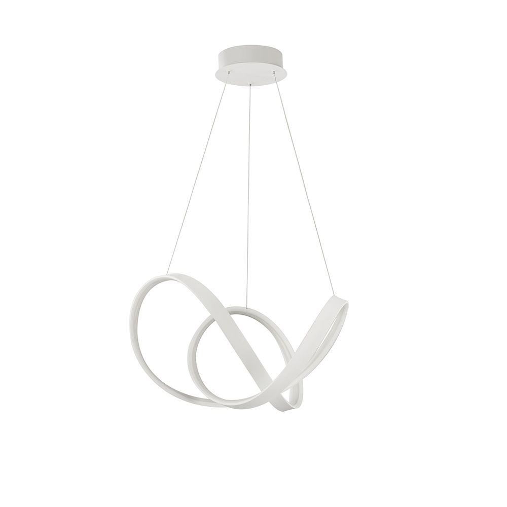 Apus LED hanging lamp curved