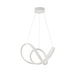 Apus LED hanging lamp curved