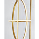 Arte LED Hängelampe 61cm - elegante Pendelleuchte aus Acryl und Aluminium für modernes Wohndesign.