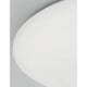 Asterion Deckenlampe Ø 41cm Dimmbar Weiß mit elegantem, runden Design und dekorativem Muster auf dem Lampenschirm.