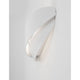 Astrid LED Wandleuchte - elegante, weiße Aluminium-Wandleuchte mit warmweißem Licht.