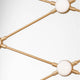 Atomo LED Hängelampe Metall Gold