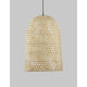 Aurora Pendellampe 58,5cm Naturbambus aus nachhaltigem Material, stilvolles Design für jedes Zuhause.