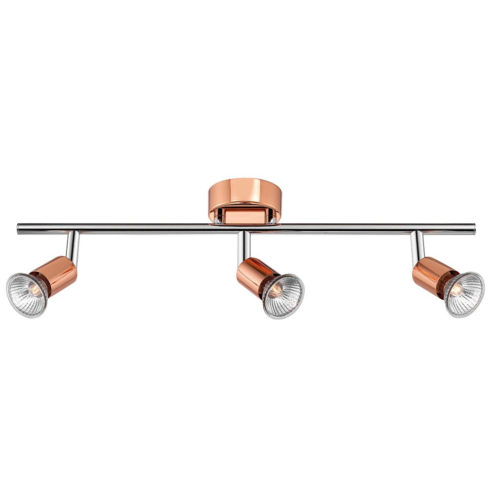 Base Balkenstrahler Metall 3-flammig