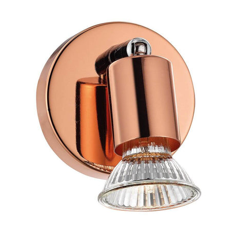 Base wall spot moderne væglampe lavet af metal med satin nikkel finish, justerbar spotlight ideel til soveværelset