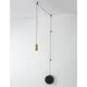 Belar LED Wand- & Hängelampe Goldfarben, stilvolle Leuchte mit modernem Design und eleganter Lichtverteilung.