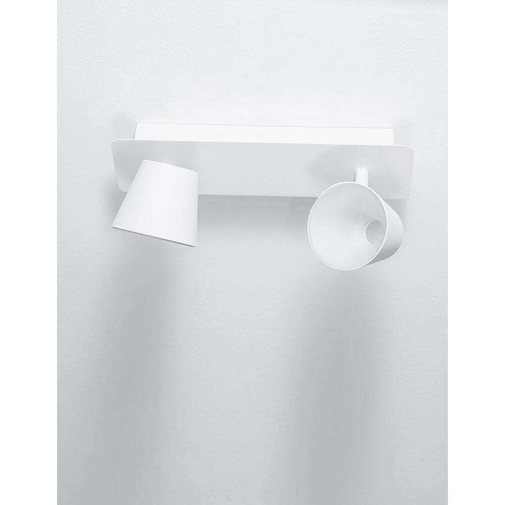 Biagio LED Deckenstrahler 2-flammig Weiß