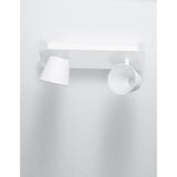 Biagio LED Deckenstrahler 2-flammig Weiß