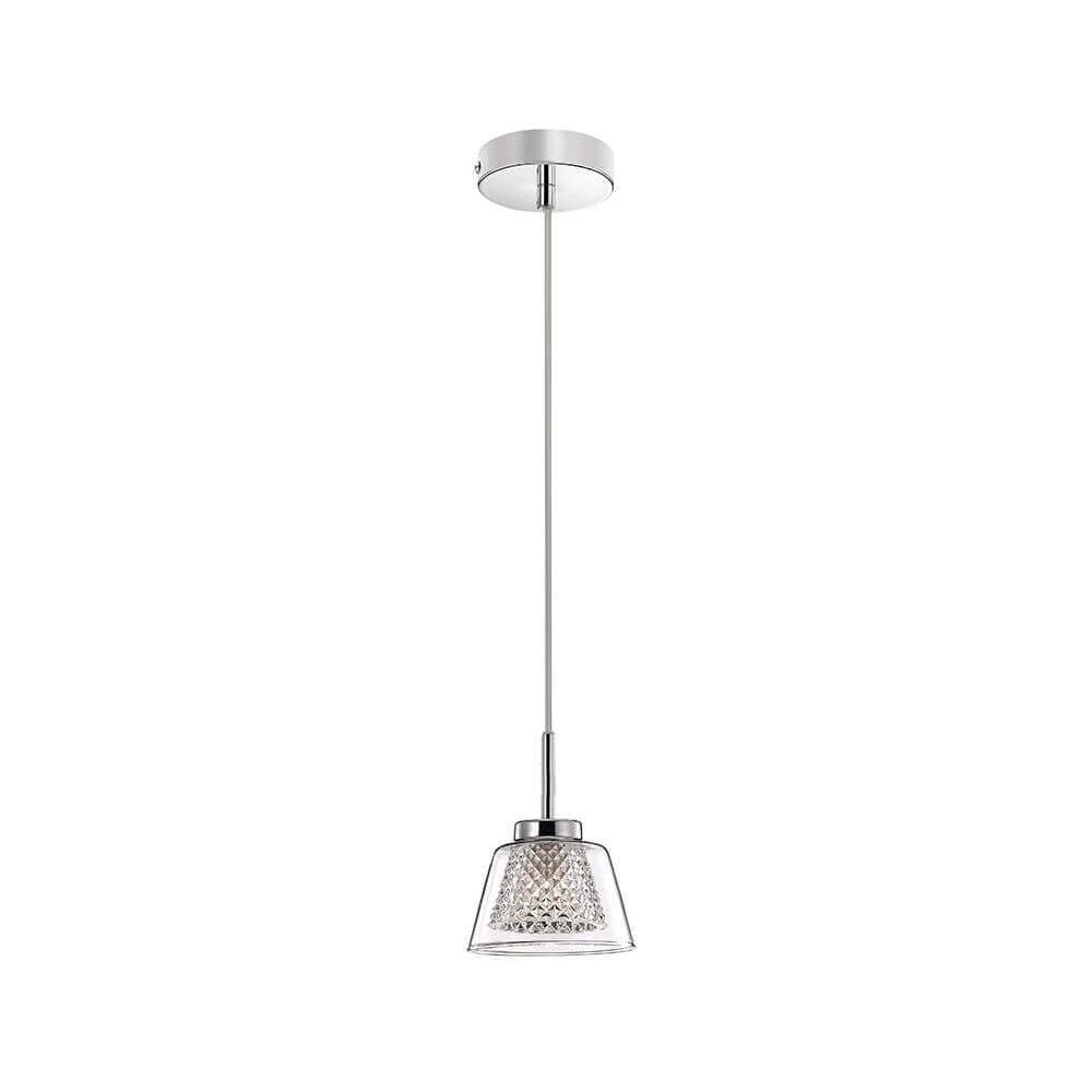Boccale Pendellampe Glas Klar