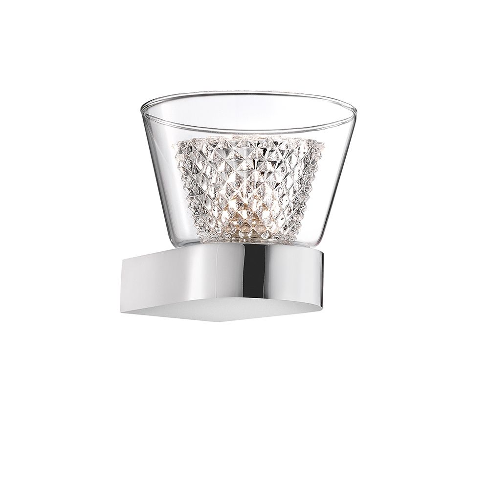 Boccale wall light clear