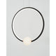 Celia LED Pendelleuchte Ø 43cm in modernem Design mit erhöhtem Licht von Nova Luce in elegantem goldener Farbe.