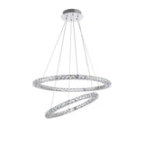 NOVA LUCE CELINE LED LED Crystal Hanging Light Ø 70 cm