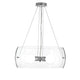 Nova Luce Chiara Hängelampe 5-flammig Klar mit elegantem Design und klaren Linien.