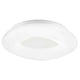 Cia LED Deckenlampe Acryl mit modernem, rundem Design und offenem Schirm in weiß.