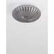 Moderne Clam Deckenlampe aus Glas mit elegantem Design, ideal für Badezimmer, IP44-zertifiziert.