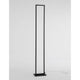 Cornice LED Stehleuchte 153cm Schwarz in modernem Design, ideal für stimmungsvolle Beleuchtung.