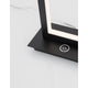 Cornice LED Tischlampe Schwarz mit schickem Design und einfachem Druckschalter.