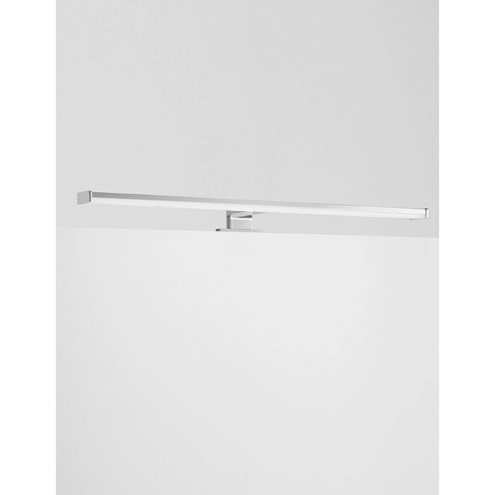 Corso LED Bad-Wandleuchte Chrom in modernem Design, ideal für Badezimmerbeleuchtung.