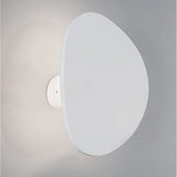 Cronus LED Wandleuchte in Weiß, moderne Wandlampe mit sanftem Licht und minimalistischer Form.