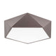 Darius Deckenlampe Metall in modernem Design mit hochwertigem Acryl und Metall.