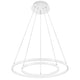 Dea LED Hängelampe Verstellbar mit modernem Design und zwei runden Leuchten, ideal für zeitgemäße Räume.
