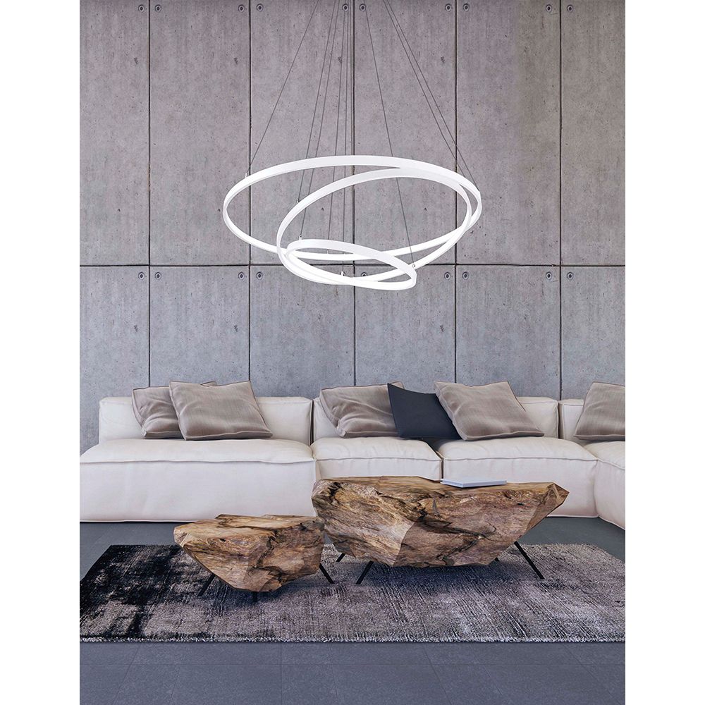 Lampada sospesa a LED DEA bianco