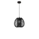 Desire Pendelleuchte Ø 28cm in Schwarz, modernes Design mit geschwungenen Linien, ideal für stilvolle Innenräume.